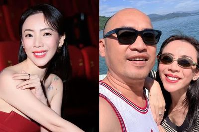 Thu Trang bị nghi gặp thương tích vùng mặt, Tiến Luật lên tiếng làm rõ vụ việc
