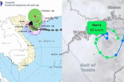 Dự báo bão số 4 Narra có thể mạnh lên tới cấp mấy trong những ngày tới?
