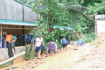 Thanh Hóa sơ tán hàng trăm hộ dân, mưa lớn gây ngập nhiều diện tích sản xuất