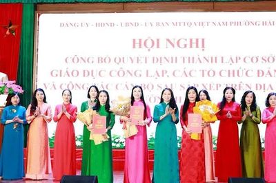Hải Phòng giảm 570 đầu mối giáo dục công lập sau sắp xếp