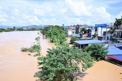 Lũ hạ lưu sông Lục Nam và sông Thương đang lên rất nhanh, 37 xã phường tại Bắc Ninh có nguy cơ ngập lụt
