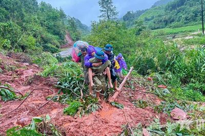 Lạng Sơn: Hàng nghìn cán bộ, chiến sĩ tham gia ứng phó thiên tai