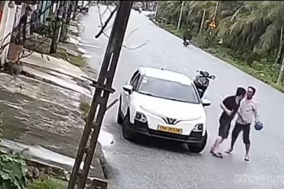 Hải Phòng: Công an triệu tập đối tượng chặn xe, dùng mũ bảo hiểm đánh tài xế nhập viện