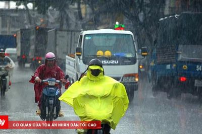 Dự báo thời tiết ngày 23/8: Bắc Bộ mưa lớn, miền Trung có nơi trên 37 độ C