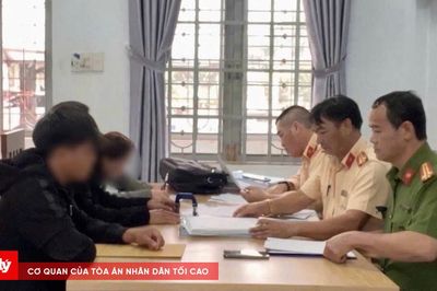 Nhóm thanh thiếu niên không đội mũ bảo hiểm bị xử lý sau clip trên mạng