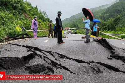 Quốc lộ 4B sạt lở, nhiều khu vực ở Quảng Ninh bị ảnh hưởng do mưa lớn