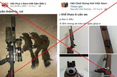 Cảnh báo nguy cơ mua bán trái phép vũ khí, vật liệu nổ, công cụ hỗ trợ trên không gian mạng