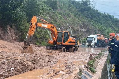 Đặc khu Vân Đồn khẩn trương khắc phục các điểm sạt trượt đất