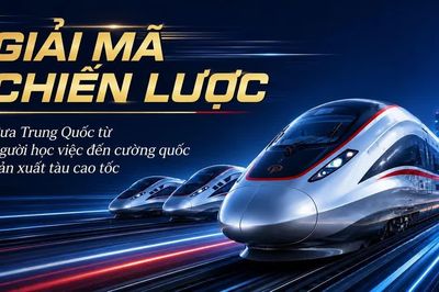 Giải mã chiến lược đưa Trung Quốc từ người học việc đến cường quốc sản xuất tàu cao tốc