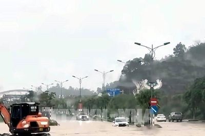 Ảnh hưởng bão số 4: Mưa lớn diện rộng ở Quảng Ninh gây thiệt hại khoảng 15 tỷ đồng