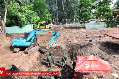 Quy tập thêm 10 bộ hài cốt liệt sĩ tại Công viên Lê Thị Riêng
