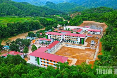 Diện mạo mới tại Trường Phổ thông nội trú TH&THCS Sơn Thủy