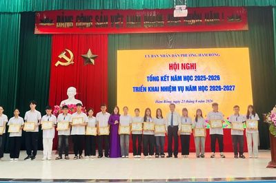 Giáo dục phường Hàm Rồng tiếp tục đạt nhiều kết quả nổi bật