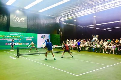 Gần 200 tay vợt tham dự Giải Pickleball phường Hạc Thành mở rộng lần thứ I, năm 2026