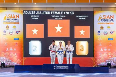VĐV Thanh Hóa toả sáng giúp Jujitsu Việt Nam Nhất toàn đoàn Giải vô địch Đông Nam Á 2026
