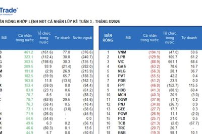 'Sai lầm' của tự doanh và khối ngoại là bán ròng toàn cổ phiếu trong nhóm FTSE GEIS, đặc biệt xả SSI