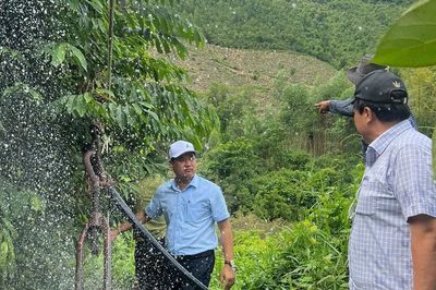 Phường Hải Vân khẩn trương khôi phục nguồn nước sinh hoạt tại khu vực Hòa Bắc