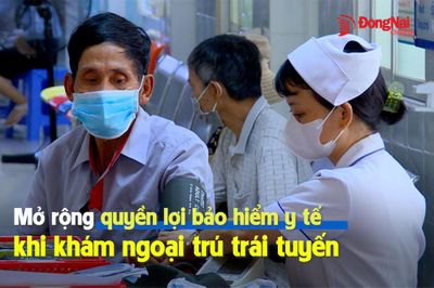 [Video] Mở rộng quyền lợi bảo hiểm y tế khi khám ngoại trú trái tuyến