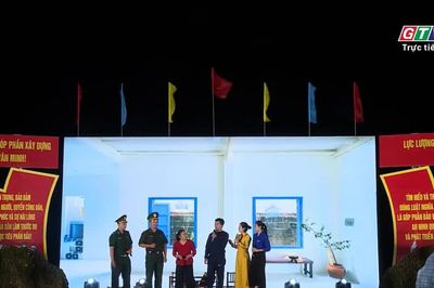 Quân đội đồng hành tuyên truyền pháp luật đến với Nhân dân