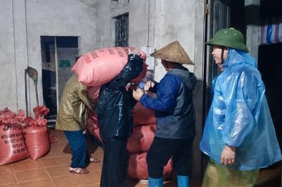 Kháng Chiến huy động gần 150 người ứng phó mưa bão