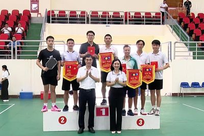 Bế mạc Giải Pickleball chào mừng kỷ niệm 81 năm Cách mạng Tháng Tám và Quốc khánh 2/9