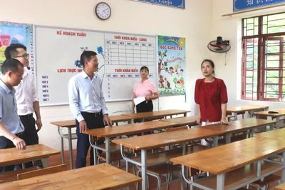 Phường Lào Cai: Khẩn trương hoàn thành sắp xếp các trường học, sẵn sàng đón năm học mới