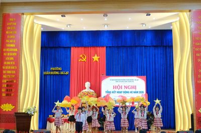 Phường Xuân Hương - Đà Lạt khen thưởng 37 tập thể, cá nhân có thành tích xuất sắc trong hoạt động hè