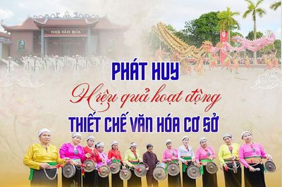 Phát huy hiệu quả thiết chế văn hóa cơ sở