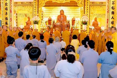 TP.HCM: Trang nghiêm Lễ an vị Phật tại chùa Long Minh (P.An Phú)