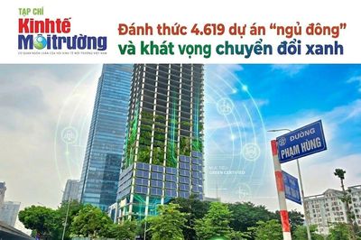 Đánh thức 4.619 dự án "ngủ đông" và khát vọng chuyển đổi xanh