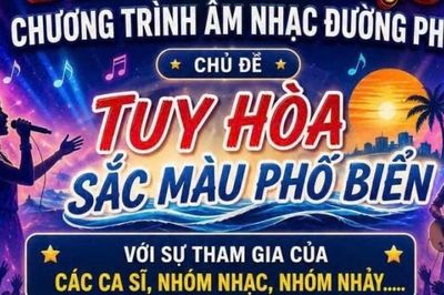 Đắk Lắk tổ chức đêm khai mạc âm nhạc đường phố với chủ đề 'Tuy Hòa - Sắc màu phố biển'
