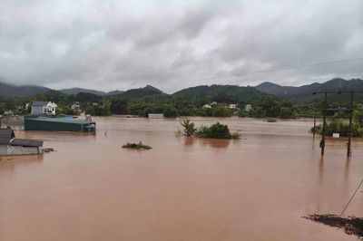 Lũ sông Lục Nam vượt báo động 3, nhiều nơi ở Đông Bắc Bộ nguy cơ ngập lut