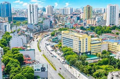 Công trường dự án Vành đai 1 trên đường về đích