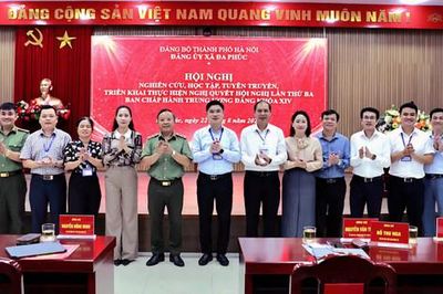 Xã Đa Phúc quán triệt Nghị quyết Hội nghị lần thứ 3 Ban Chấp hành Trung ương Đảng khóa XIV