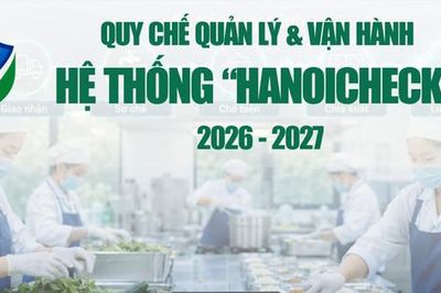 An toàn thực phẩm học đường được quản lý qua HanoiCheck như thế nào?