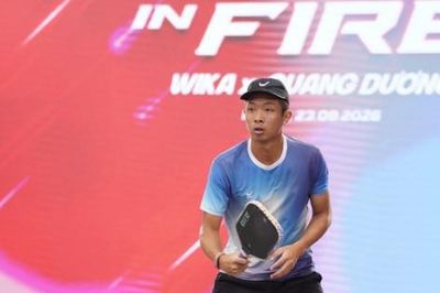 Tay vợt Quang Dương ra mắt 'vũ khí' mới, hướng tới World Cup Pickleball 2026
