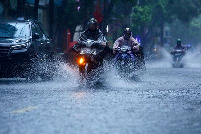 Thời tiết hôm nay (23/8): Bắc Bộ có mưa lớn ở nhiều nơi