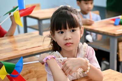 UBND cũ tại TP.HCM thành trường học đón trẻ lớp 1 tựu trường