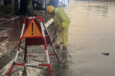 Khu vực trung tâm Hà Nội không có điểm úng ngập