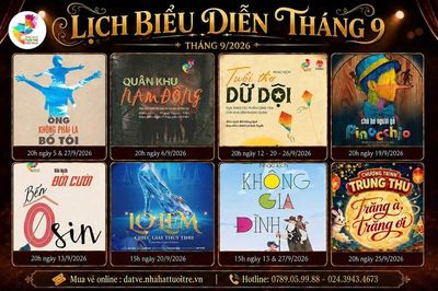 Tháng 9, Nhà hát Tuổi trẻ Việt Nam có gì đáng xem?