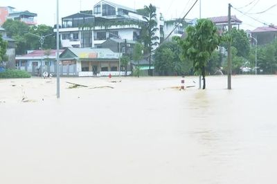 [Video] Bắc Ninh phát lệnh báo động số III trên sông Thương và số II trên sông Cầu