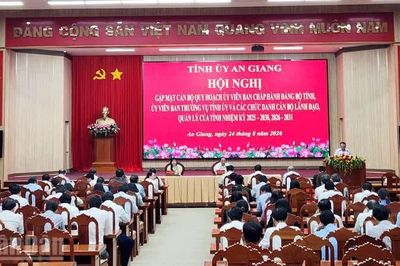 An Giang xây dựng đội ngũ cán bộ quy hoạch linh hoạt, chuẩn bị cho nhiệm kỳ mới