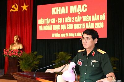 Quân khu 5 khai mạc diễn tập chỉ huy - cơ quan cho Sư đoàn 315