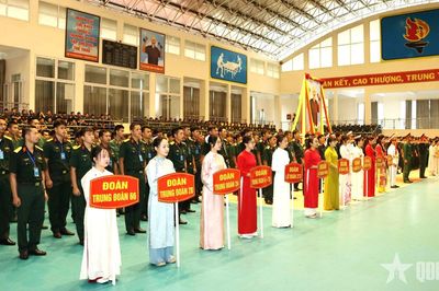 Quân đoàn 34: Hơn 500 huấn luyện viên, vận động viên tranh tài Hội thao Thể dục thể thao năm 2026