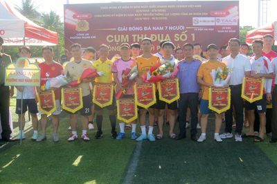 Khai mạc Giải bóng đá nam 7 người Cụm thi đua số 1 Công an TP Đà Nẵng lần thứ I-năm 2026