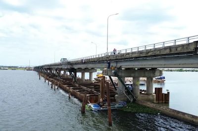 Đập 'ngăn mặn giữ ngọt' lớn nhất Huế khẩn trương thi công trước mùa mưa bão