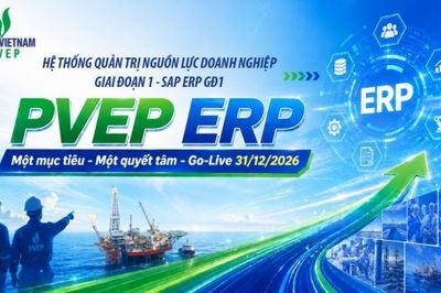 PVEP phát động thi đua, quyết tâm đưa hệ thống ERP về đích vào cuối năm 2026