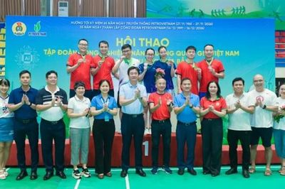 Đoàn thể thao PVI thi đấu ấn tượng tại Hội thao PETROVIETNAM 2026