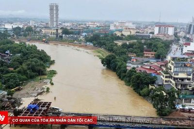 Thái Nguyên cảnh báo lũ trên sông Cầu
