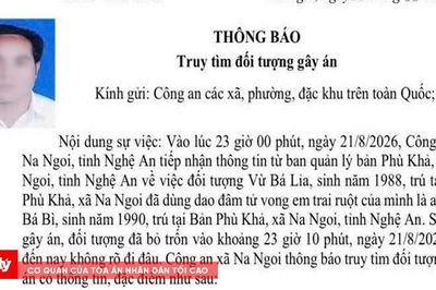 Truy tìm người đàn ông đâm em trai tử vong rồi bỏ trốn